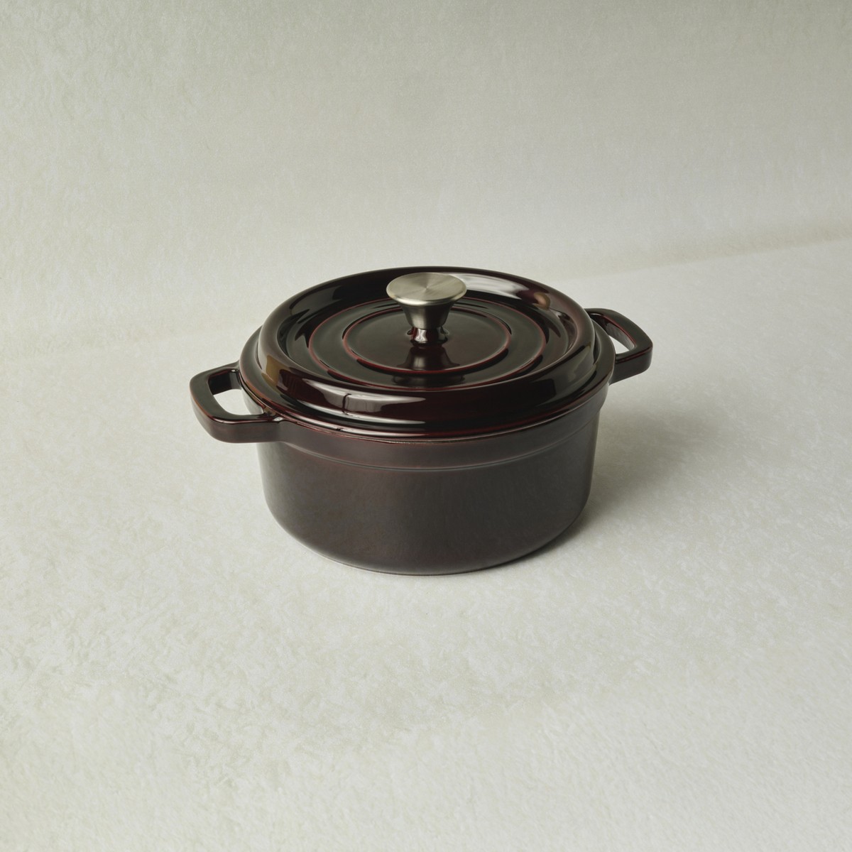 110001226908939.jpg Karaca Heritage Demir Döküm Emayeli Tencere Kırmızı 24 cm - Görsel 1