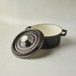 Karaca Heritage Demir Döküm Emayeli Tencere Kırmızı 24 cm - Görsel 3