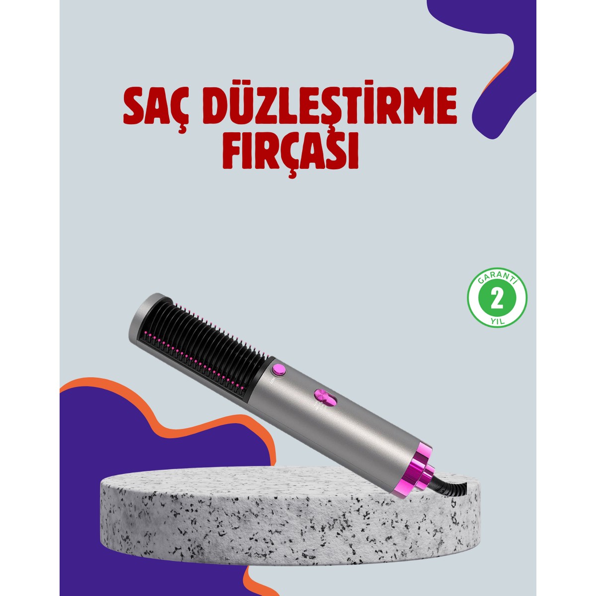 110001226944041.jpg Zero Land Msa-Shop Salon Kalitesinde Saç Bakımı Sunan Şekillendirici Fırça - Görsel 1