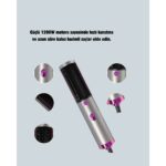 Zero Land Msa-Shop Ergonomik Tasarımlı Hafif ve Taşınabilir Sıcak Hava Fırçası - Görsel 2