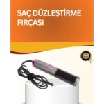 Zero Land Msa-Shop Çok Yönlü Kullanıma Uygun Saç Kurutma ve Düzleştirme Fırçası