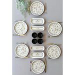 Yiğit Seramik Züccaciye Floral 6 Kişilik 14 Parça Kahvaltı Takımı