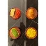 Masal Design Legnora Ahşap ( 1.sınıf Kalite Kayın Ağacı ) 4 Parça Kahvaltı Takımı, Kahvaltılık, Sunumluk