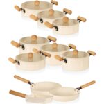 The Mia Cucina Di Mia Indüksiyon Tabanlı Seramik Tencere Seti 17 Parça