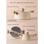 The Mia Cucina Di Mia Indüksiyon Tabanlı Seramik Tencere Seti 17 Parça - Görsel 5