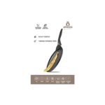 Amboss Mocca Krep Tavası Titanyum Kaplama 26 cm Siyah Renk Yapışmaz Özellikli - Görsel 4