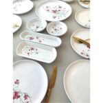 Fushia Çiğdem 12 Kişilik 21 Parça Kahvaltı Takımı - Görsel 3