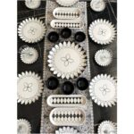 Siyah Elips Model 6 Kişilik 23 Parça Kahvaltı Takımı - Görsel 3