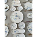 Çiğdem Blue Model 6 Kişilik 21 Parça Kahvaltı Takımı Kahvaltı Seti [mavi 6] - Görsel 3