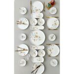 Çiğdem Model 6 Kişilik 21 Parça Kahvaltı Takımı Kahvaltı Seti[sarı 6]