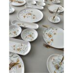 Çiğdem Model 6 Kişilik 21 Parça Kahvaltı Takımı Kahvaltı Seti[sarı 6] - Görsel 3