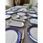 Yiğit Seramik Züccaciye Retro 12 Kişilik 21 Parça Kahvaltı Takımı - Görsel 2