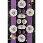 Başak Lila 6 Kişilik 14 Parça Kahvaltı Takımı