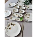 Yiğit Seramik Züccaciye Akasya 6 Kişilik 14 Parça Kahvaltı Takımı - Görsel 2