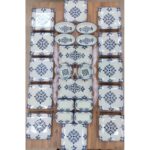 Mavi- Isrgan-12 Kişilik 24 Parça Kahvaltı Takımı