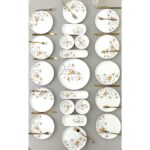 Çiğdem Model 12 Kişilik 21 Parça Kahvaltı Takımı Kahvaltı Seti[ Sarı 12]