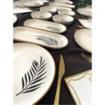 Yiğit Seramik Züccaciye Söğüt Yaprağı 6 Kişilik 14 Parça Kahvaltı Takımı - Görsel 3