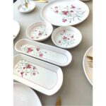 Fushia Çiğdem 6 Kişilik 21 Parça Kahvaltı Takımı - Görsel 2