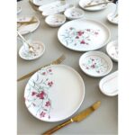 Fushia Çiğdem 6 Kişilik 21 Parça Kahvaltı Takımı - Görsel 3