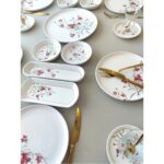 Fushia Çiğdem 6 Kişilik 21 Parça Kahvaltı Takımı - Görsel 4