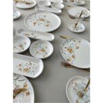 Çiğdem 25 Parça Kahvaltı Takımı [ Sarı 8] - Görsel 3