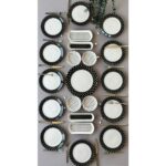 Yiğit Seramik Züccaciye Elegance Puantiye 12 Kişilik 21 Parça Kahvaltı Takımı