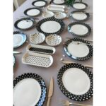 Yiğit Seramik Züccaciye Elegance Puantiye 12 Kişilik 21 Parça Kahvaltı Takımı - Görsel 2