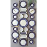 Yiğit Seramik Züccaciye Retro 8 Kişilik 25 Parça Kahvaltı Takımı