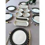 Yiğit Seramik Züccaciye Elegance Puantiye 6 Kişilik 14 Parça Kahvaltı Takımı - Görsel 3