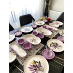 Lila 8 Kişilik 28 Parça Kahvaltı Takımı - Görsel 2