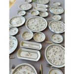 Yiğit Seramik Züccaciye Floral 8 Kişilik 25 Parça Kahvaltı Takımı - Görsel 2