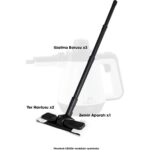 Woodhub Siyah Buharlı Temizlik Makinası Ek Temizlik Seti CB-02A / CB-902