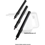 Woodhub Siyah Buharlı Temizlik Makinası Ek Temizlik Seti CB-02A / CB-902 - Görsel 2