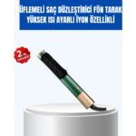 Zero Land Msa-Shop Ayarlanabilir Isı Kontrollü Saç Şekillendirme Seti – Tüm Saç Tipleri Için Uygun