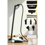 Woodhub Çok Fonksiyonlu Buharlı Temizlik Makinesi Beyaz, Güçlü ve Pratik Temizlik Aracı - Görsel 3