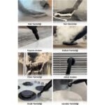 Woodhub Çok Fonksiyonlu Buharlı Temizlik Makinesi Beyaz, Güçlü ve Pratik Temizlik Aracı - Görsel 4