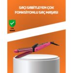 Zero Land Msa-Shop Hızlı Isınan Saç Maşası ve Düzleştirici | Çift Fonksiyonlu