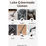 Woodhub Güçlü 2000W Buharlı Temizlik Makinesi, 2l Su Hazneli, 4 Kpa Basınç, 105° Dezenfekte - Görsel 5