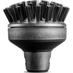 Woodhub Büyük Yuvarlak Buharlı Temizleyici, Siyah ve Renkli, Güçlü ve Pratik Temizlik Aleti