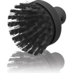 Woodhub Büyük Yuvarlak Buharlı Temizleyici, Siyah ve Renkli, Güçlü ve Pratik Temizlik Aleti - Görsel 2