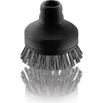 Woodhub Büyük Yuvarlak Buharlı Temizleyici, Siyah ve Renkli, Güçlü ve Pratik Temizlik Aleti - Görsel 3