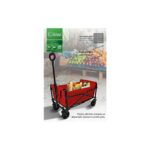 Kiwi KFM-390 Katlanır Portatif Taşıma Aracı Kırmızı Çelik Malzeme ile 50 kg Taşıma Kapasitesi - Görsel 3