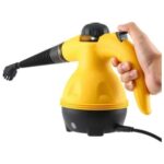 Woodhub Çok Fonksiyonlu El Tipi Buharlı Temizlik Cihazı, Sarı Renkli