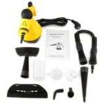 Woodhub Çok Fonksiyonlu El Tipi Buharlı Temizlik Cihazı, Sarı Renkli - Görsel 2