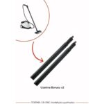 Woodhub Siyah Uyumlu Buharlı Temizlik Makinası Yedek 2 Adet Uzatma Borusu