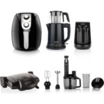 Woodhub 5'li Kea Siyah Set, Şık ve Kullanışlı Tasarım