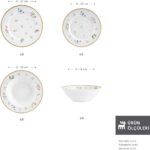 Karaca Forever Bone New Fly 24 Parça 6 Kişilik Yemek Takımı - Görsel 2