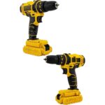 Machnera Profesyonel Çift Bataryalı Akülü Vidalama Şarjlı Matkap 24 Parça - Görsel 5