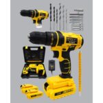 Machnera Çift Bataryalı 12V Akülü Matkap | 10 mm Metal, 20 mm Ahşap Delme Kapasitesi - Görsel 3