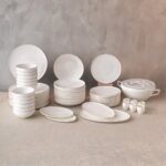 Emsan Fine Bone Freya Yuvarlak Gold 60 Parça 12 Kişilik Yemek Takımı